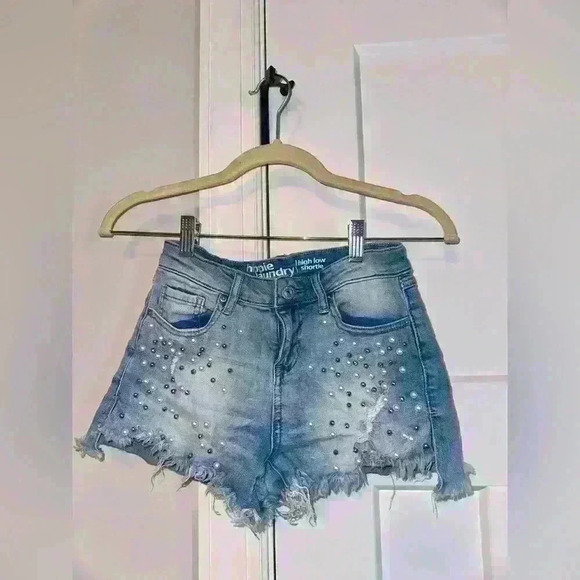 hippie laundry Pants - Hippie Laundry Denim Shorts